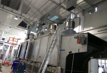 Промислова вентиляція виробництва сушених овочів та фруктів