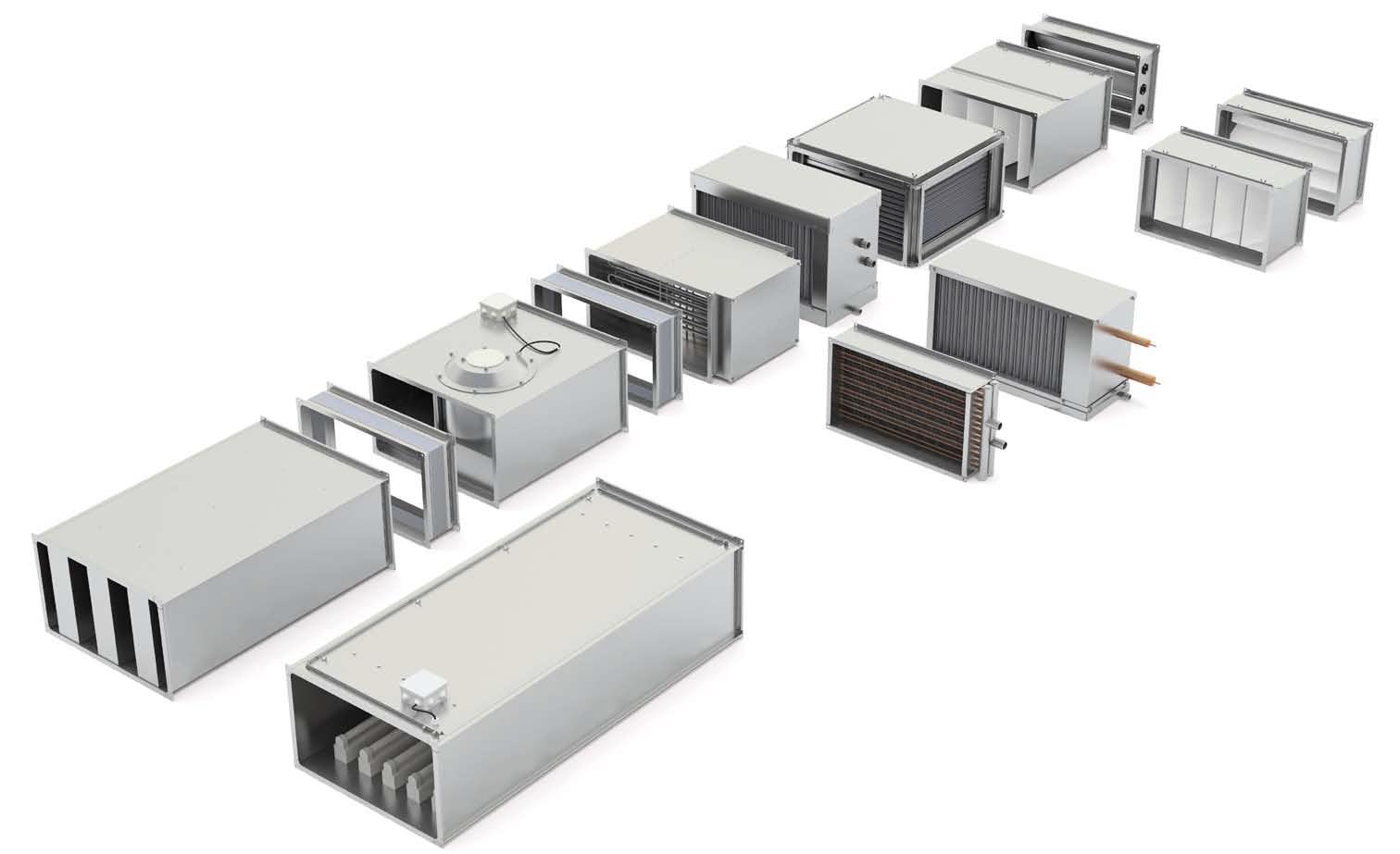 Квадратная система вентиляции